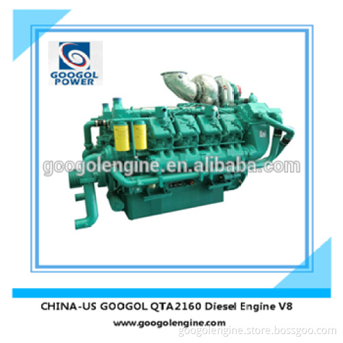 Googol Diesel Engine 885kW 1500rpm 4 Stroke V8 Diesel Engine